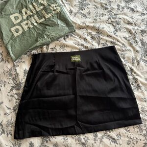 Daily Drills Silky Mini Skirt